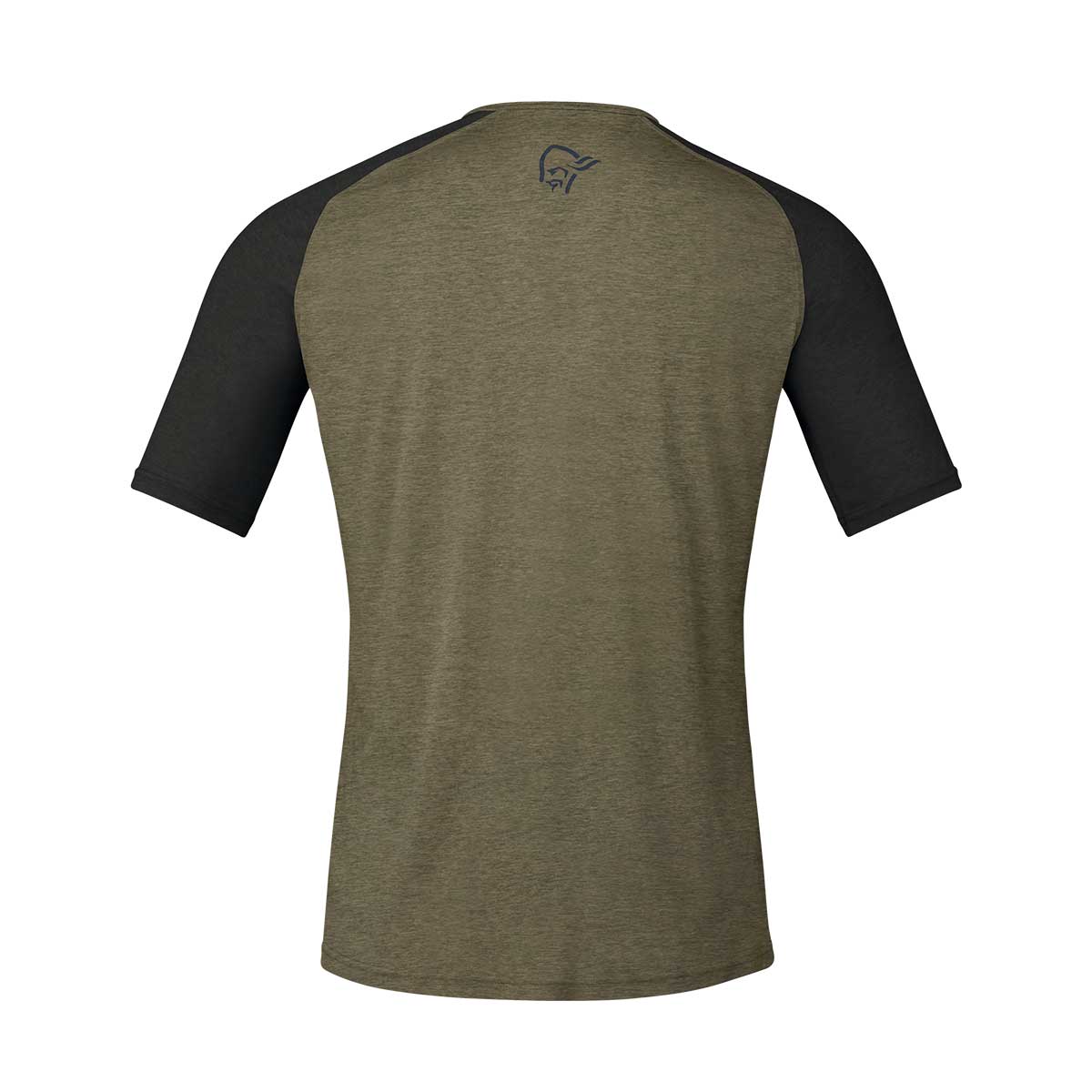 Norrona Fjora Equaliser Lightweight TShirt Men's in Olive Night
